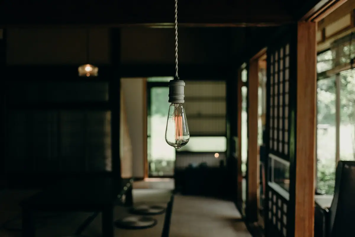 Interior of a traditional Japanese home